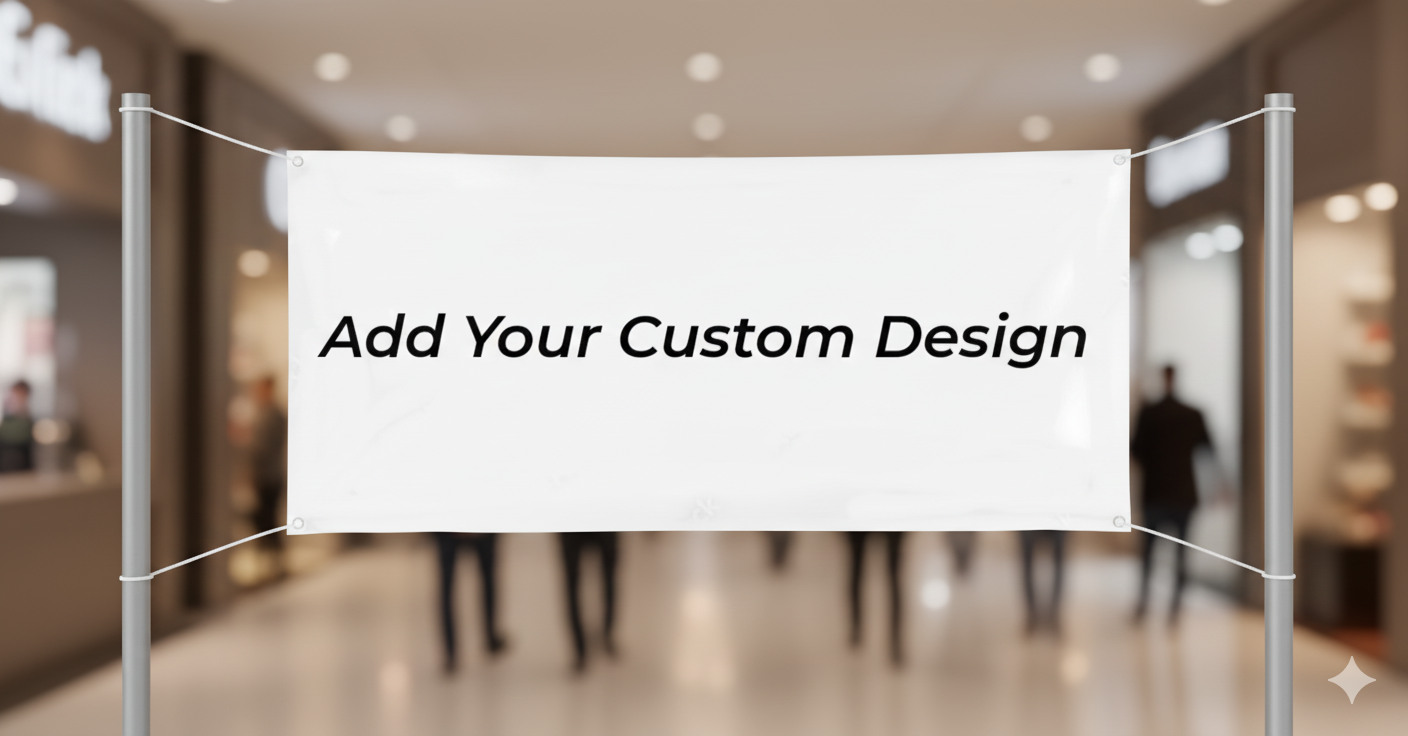 Vinyl banner -Blank Custom Canvas - Image 2