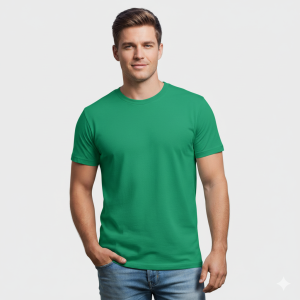 Plain Round Neck T-shirt