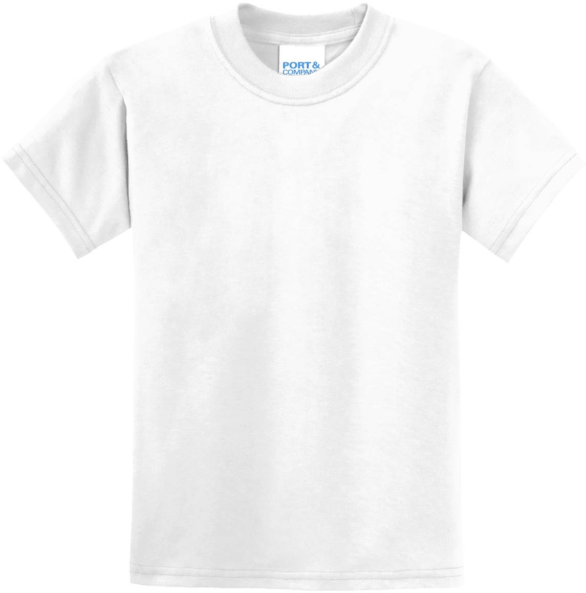 Plain Round Neck T-shirt - Image 2