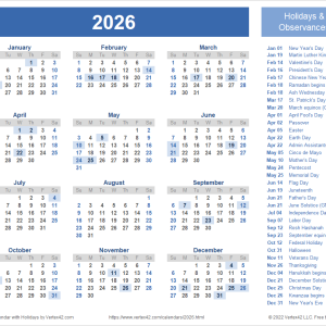 Calendar-2026
