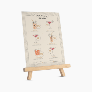 Cocktail Menu Card